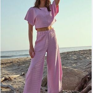 Free People Changing Tides Set - Flower Trail- Size Small Petite